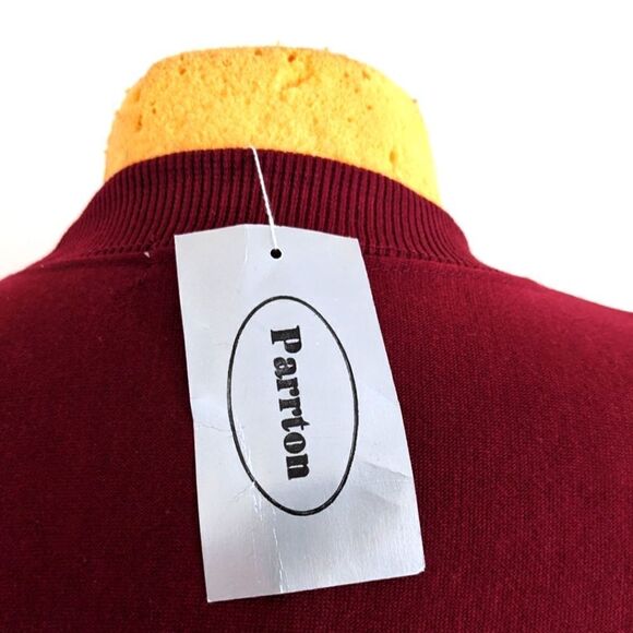 $5 Item! NWT Parrton Floral Embroidery Drop Shoulder Sweatshirt - Picture 4 of 13